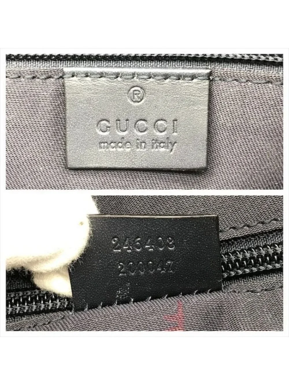 Gucci GG Canvas Business Bag 2-Way Bag Sherry Line Navy Bag